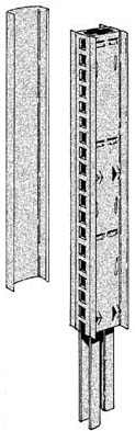 Extension Uprights available for wall and gondola sections