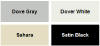 Madix Wall Half Gondola Standard & Optional Colors