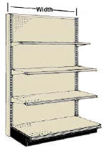 Select Width of End Cap