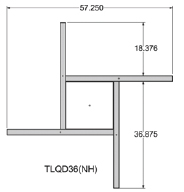 36" Madix 4 Way