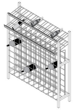 Madix Wire Wine Display