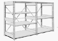 Madix Steel Storage Shelving