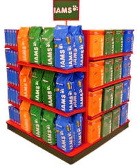 Madix Four Way Merchandiser Display