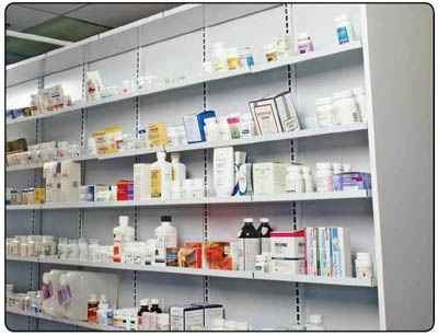 Madix Pharmacy Shelving